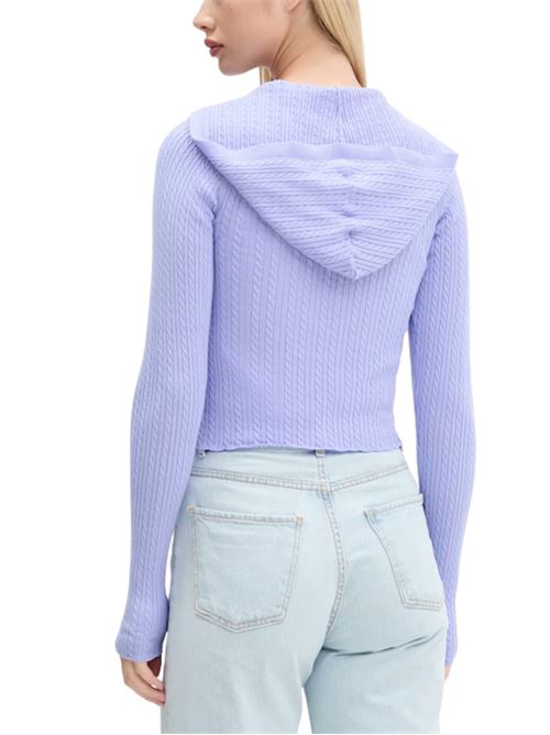 Cardigan con zip e cappuccio in misto cotone Tommy Jeans | DW0DW21673C5Z